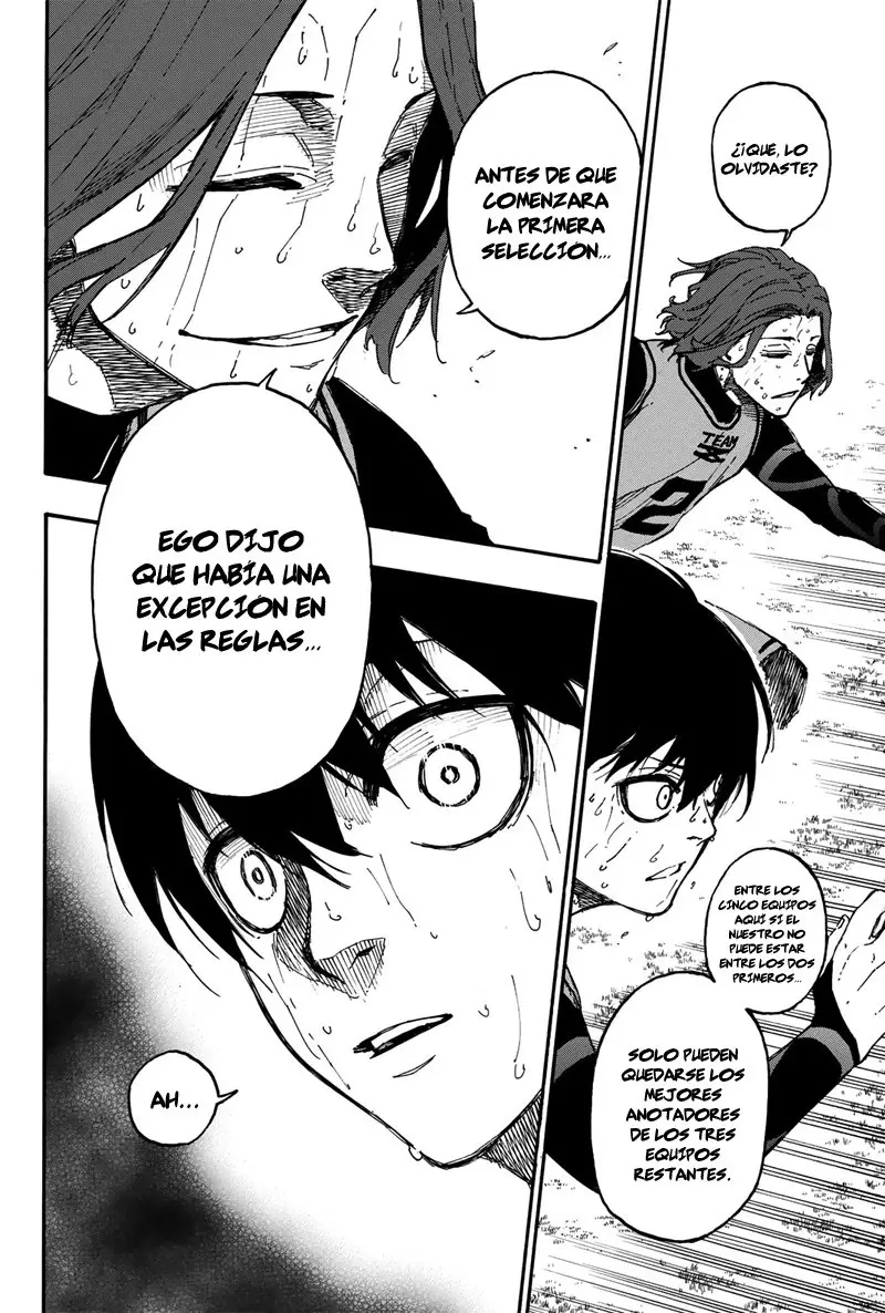 Página 16 — Blue Lock Capítulo 18