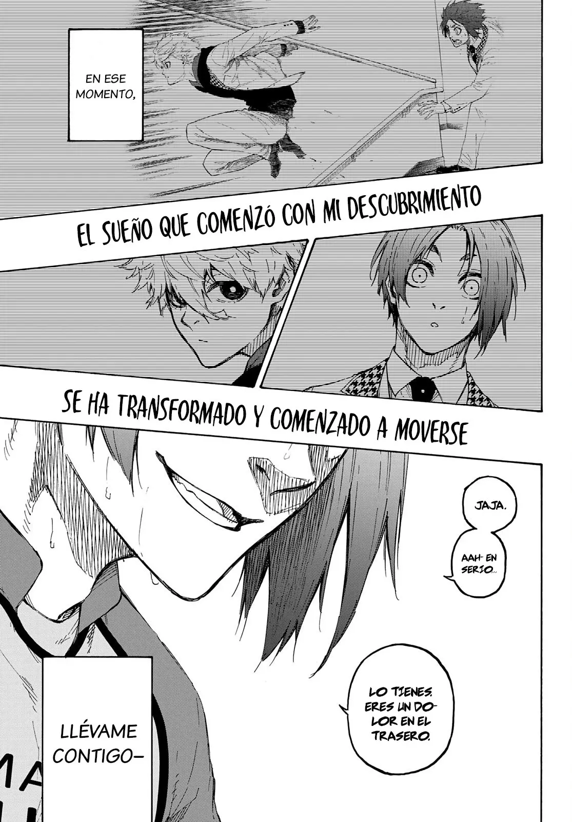 Página 8 — Blue Lock Capítulo 187