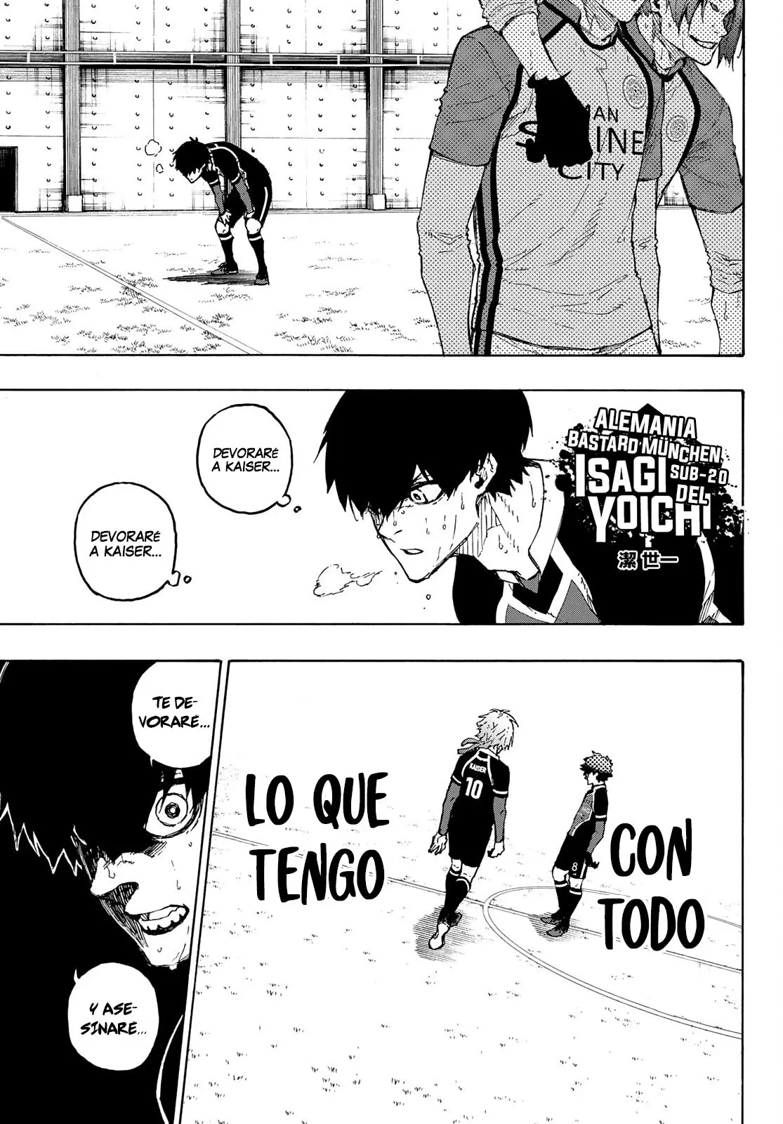 Página 10 — Blue Lock Capítulo 187