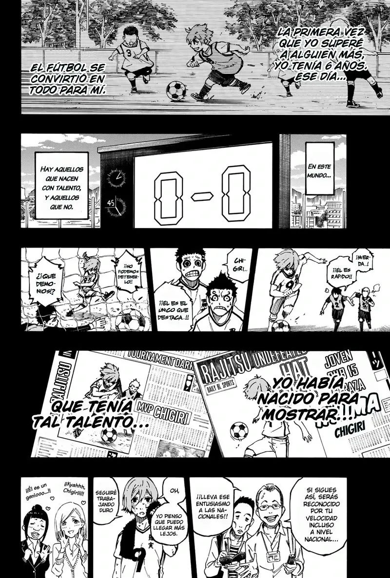 Página 13 — Blue Lock Capítulo 19