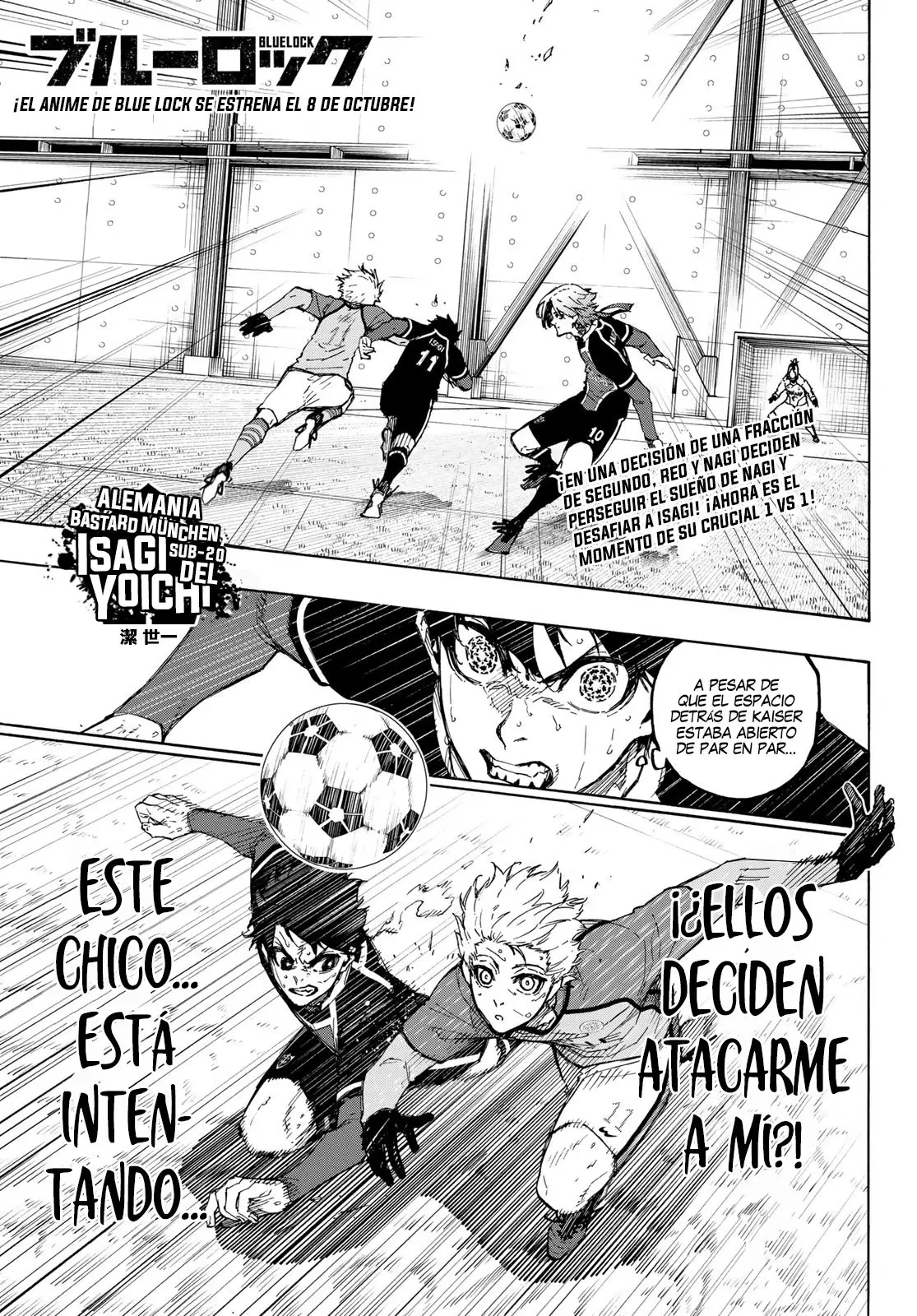 Página 2 — Blue Lock Capítulo 190