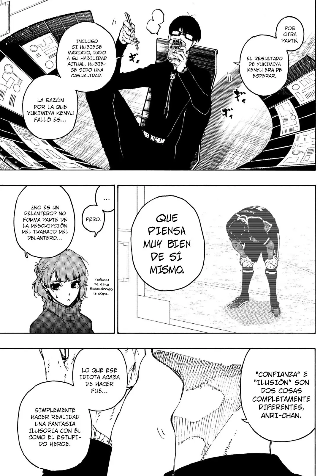 Página 8 — Blue Lock Capítulo 196