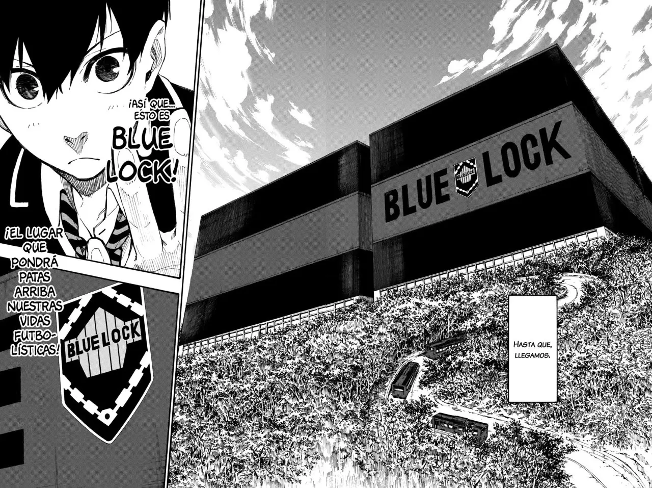 Página 3 — Blue Lock Capítulo 2