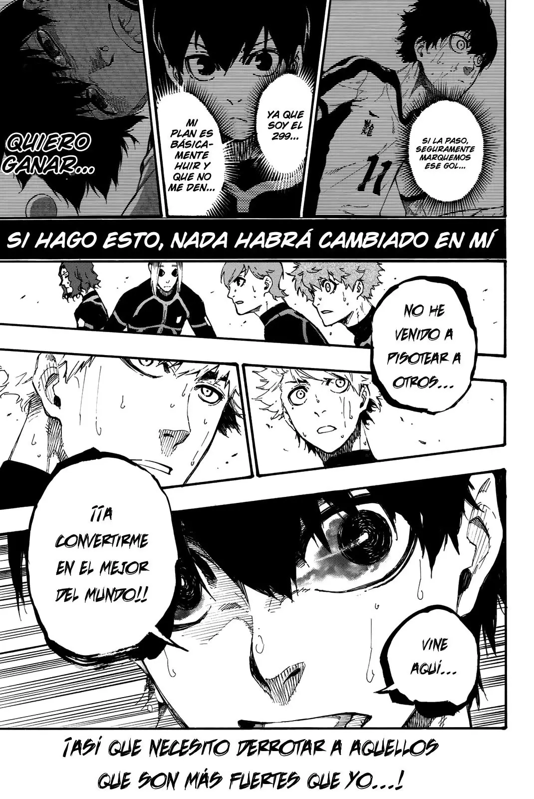 Página 37 — Blue Lock Capítulo 2