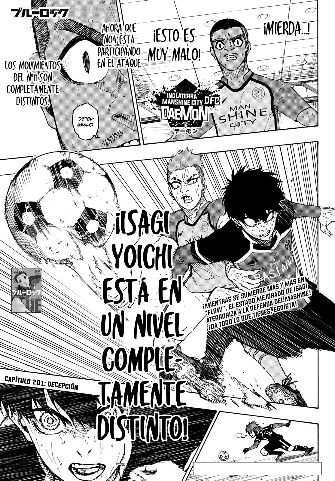 Página 2 — Blue Lock Capítulo 201