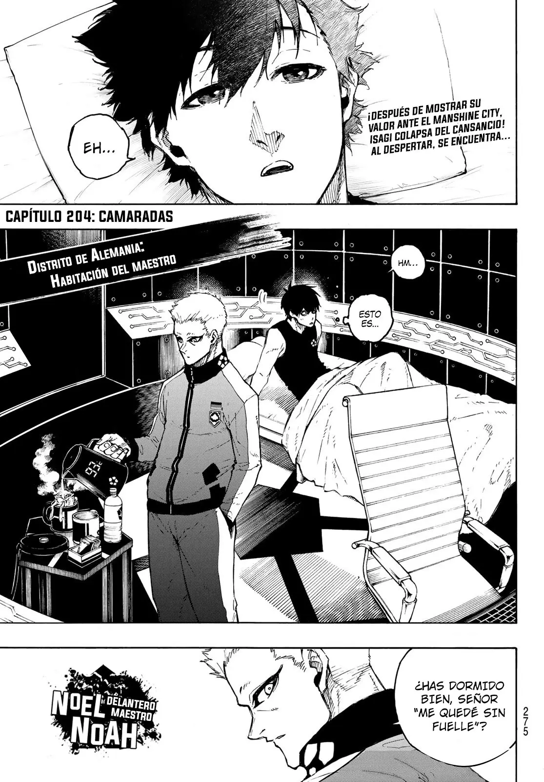 Página 2 — Blue Lock Capítulo 204