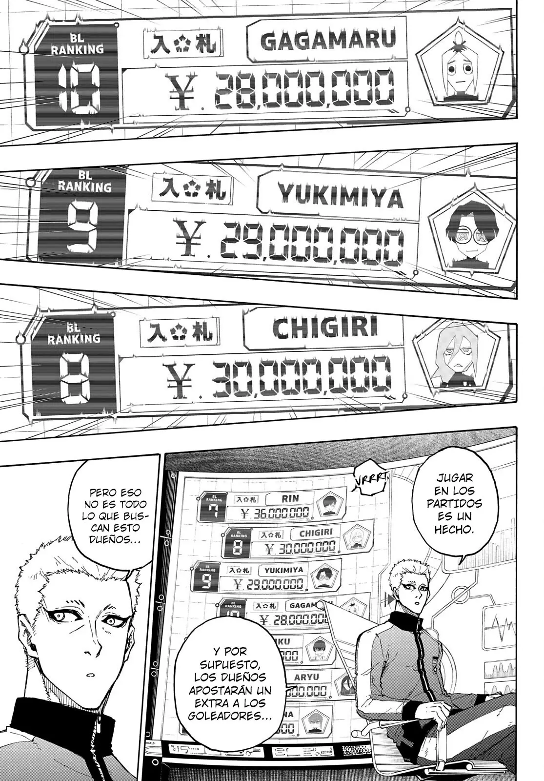 Página 12 — Blue Lock Capítulo 204