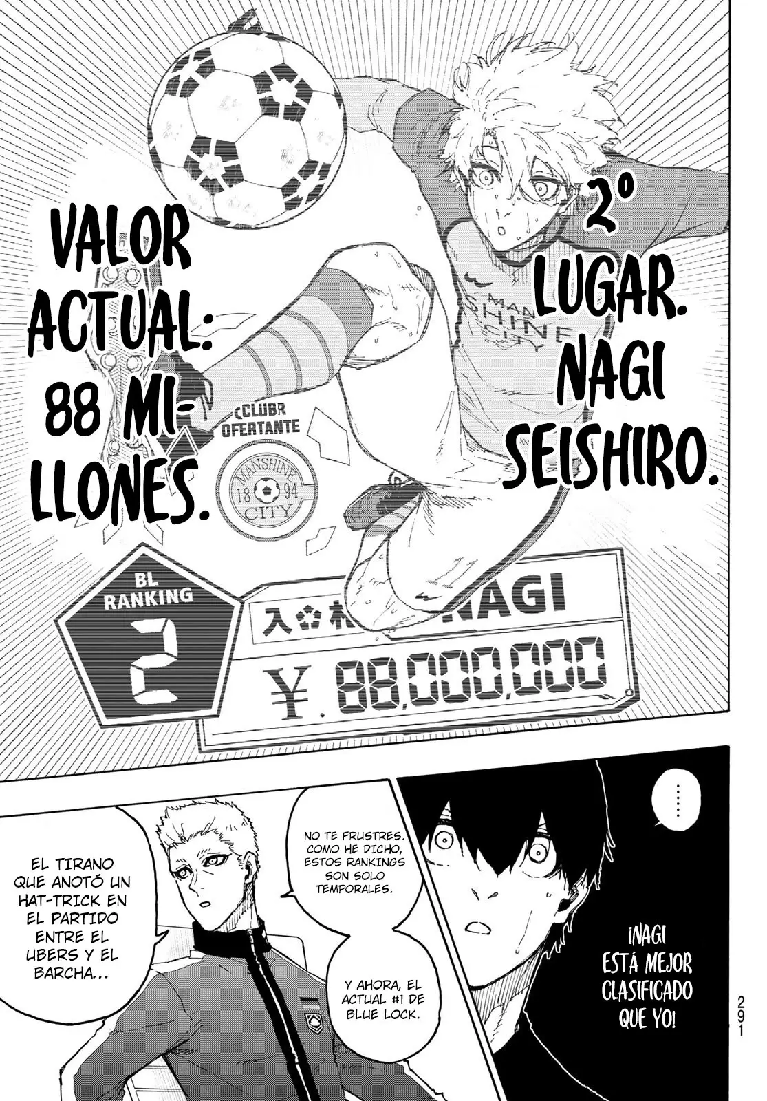 Página 18 — Blue Lock Capítulo 204