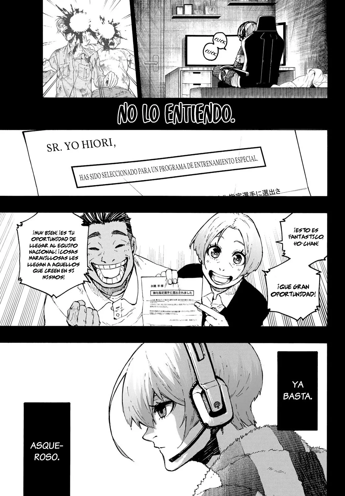 Página 18 — Blue Lock Capítulo 206