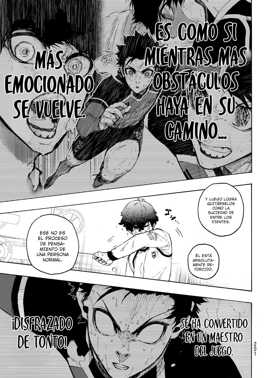 Página 17 — Blue Lock Capítulo 207