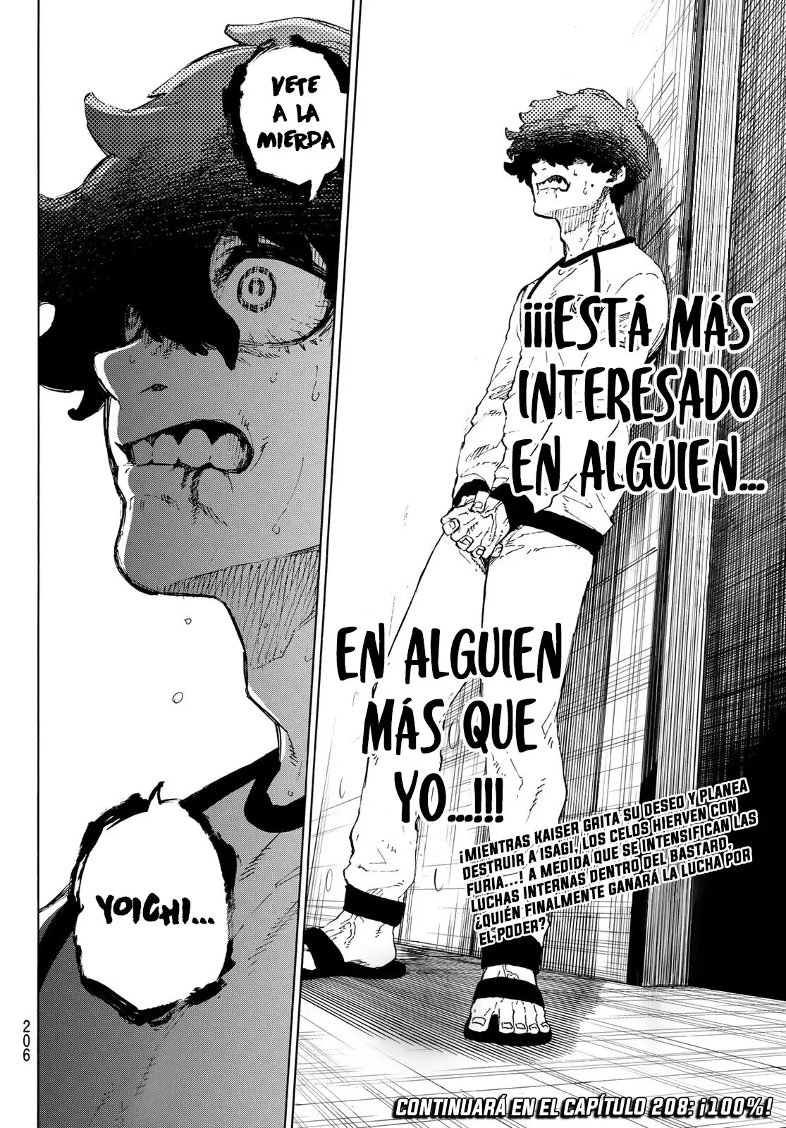 Página 21 — Blue Lock Capítulo 207
