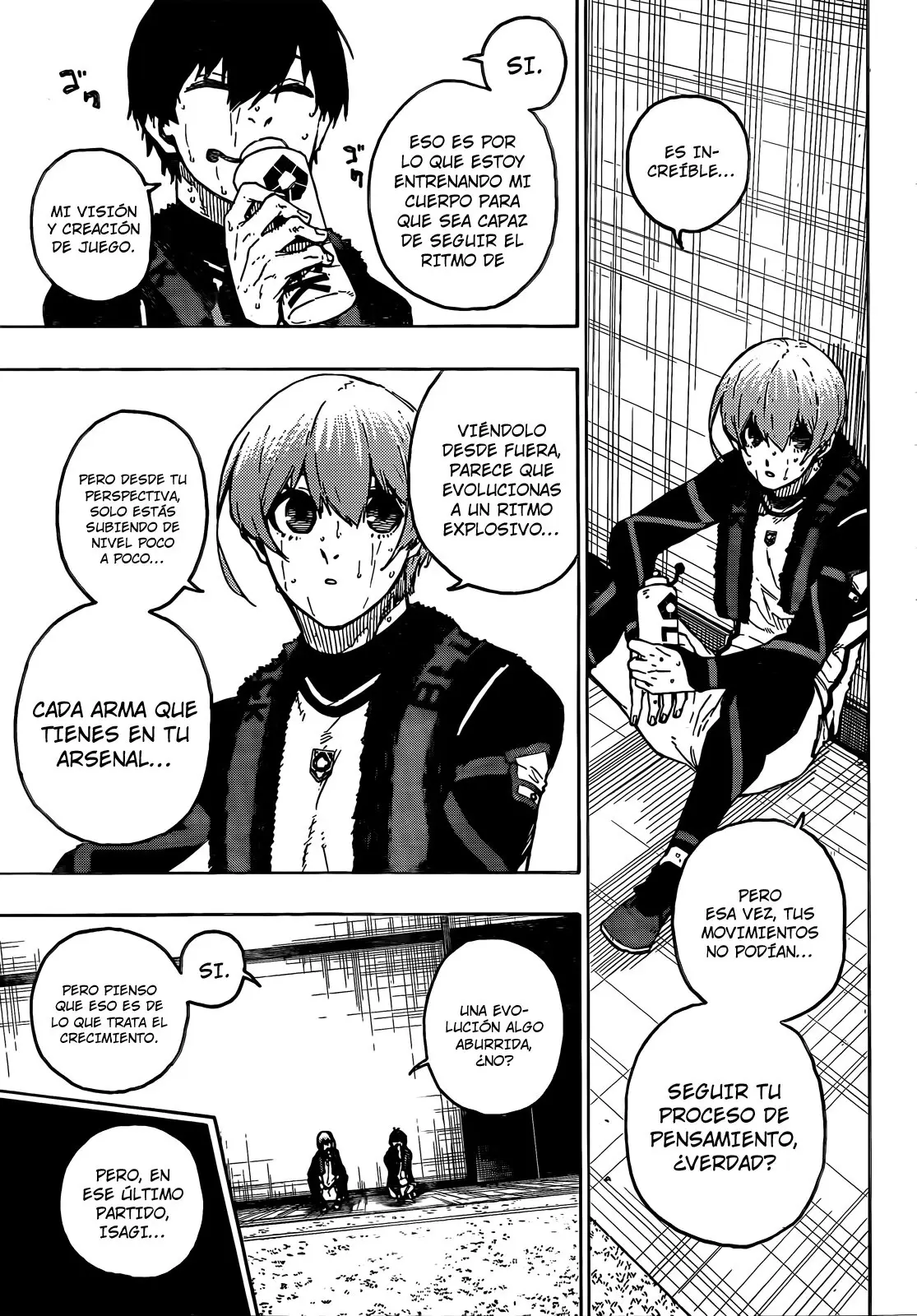 Página 8 — Blue Lock Capítulo 208