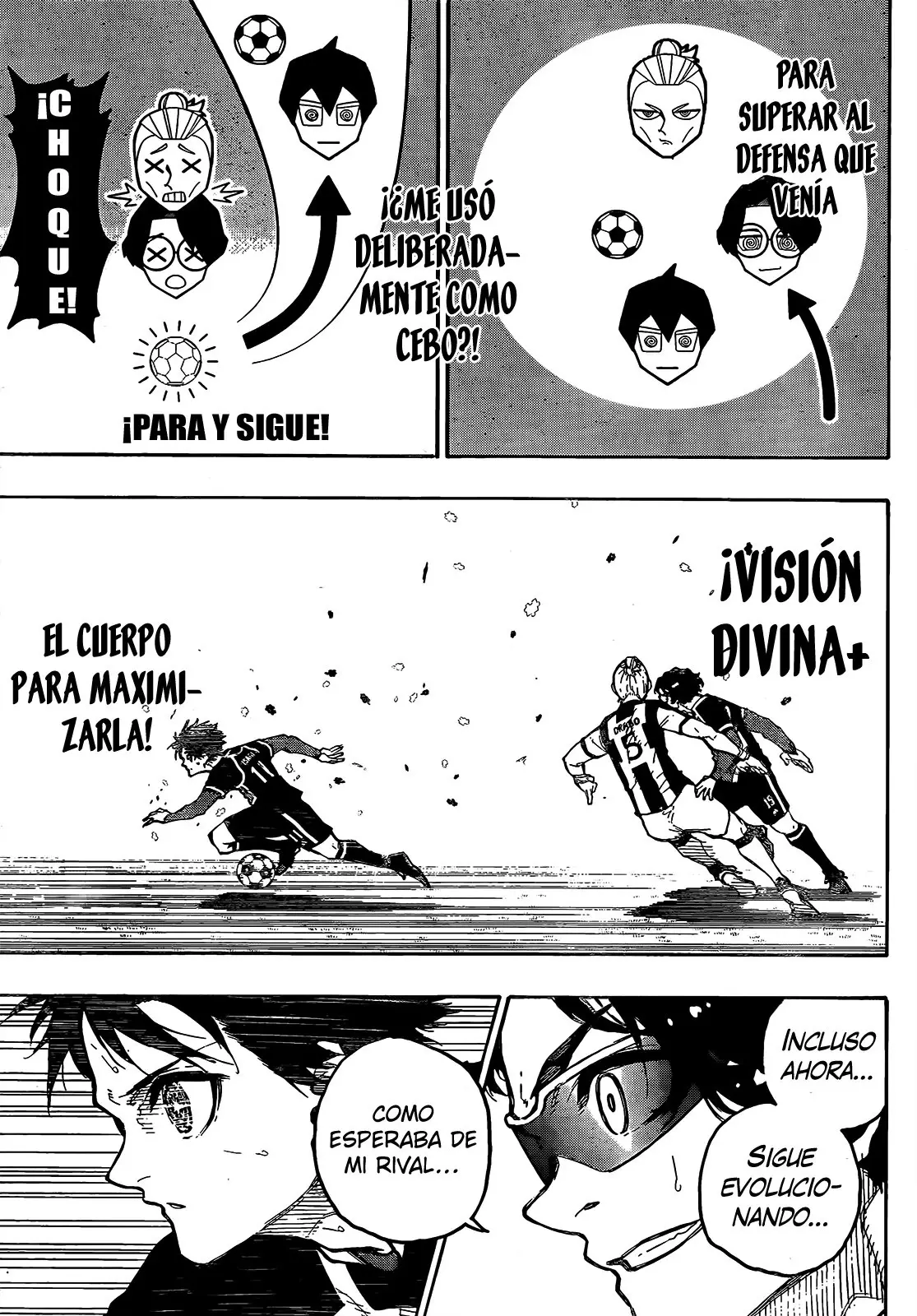 Página 8 — Blue Lock Capítulo 212