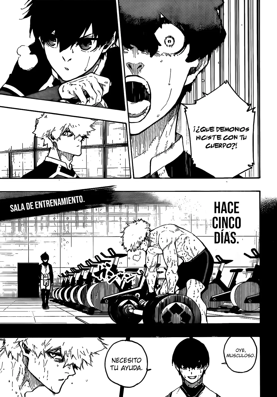Página 2 — Blue Lock Capítulo 213