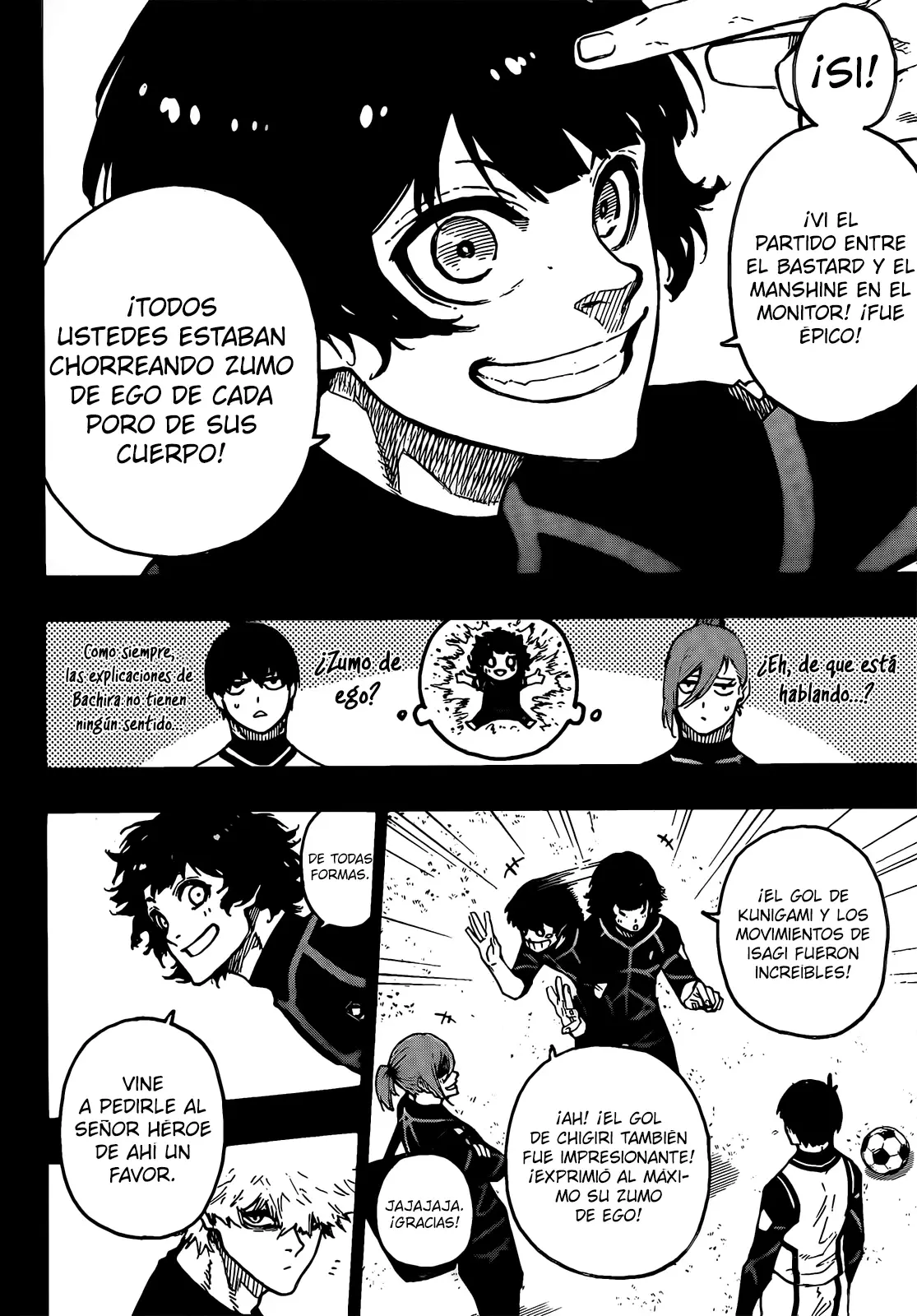 Página 10 — Blue Lock Capítulo 213