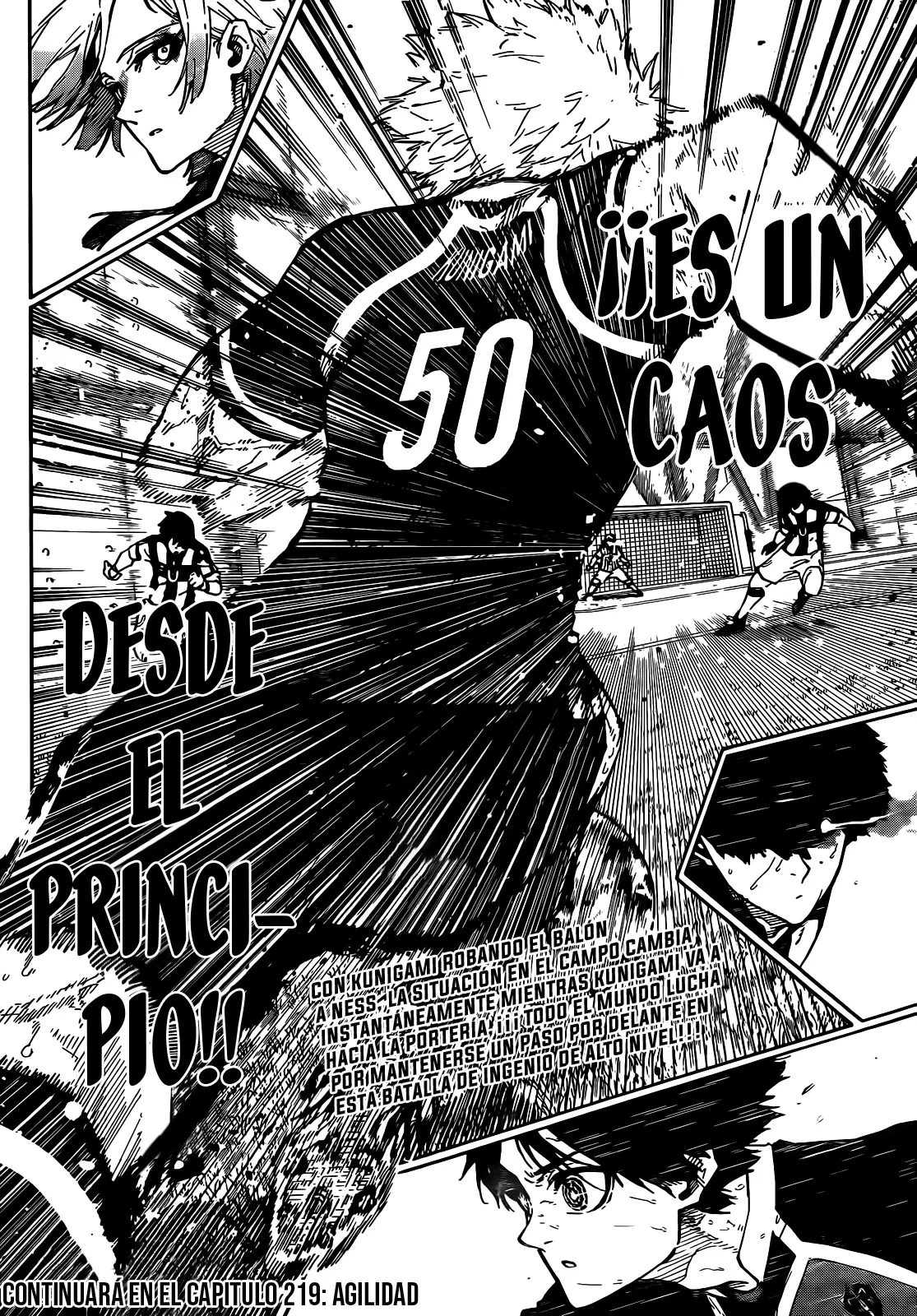 Página 20 — Blue Lock Capítulo 218