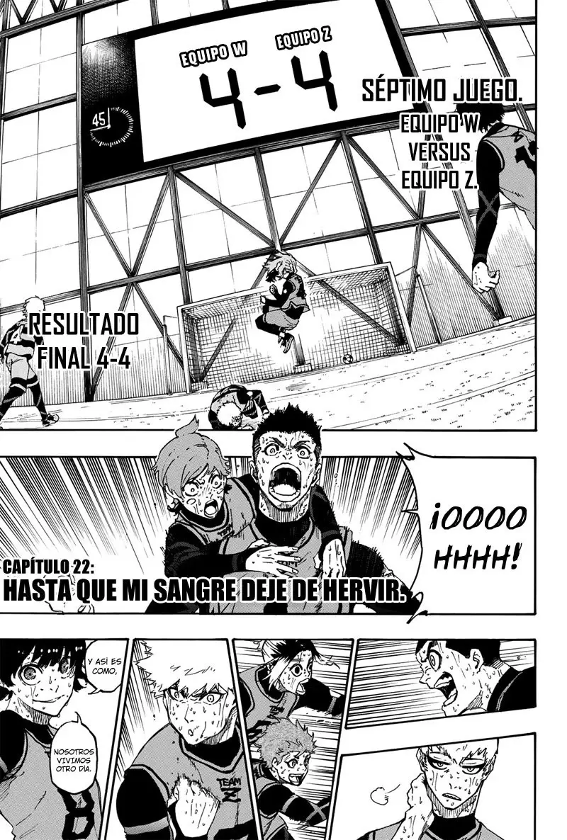 Página 2 — Blue Lock Capítulo 22