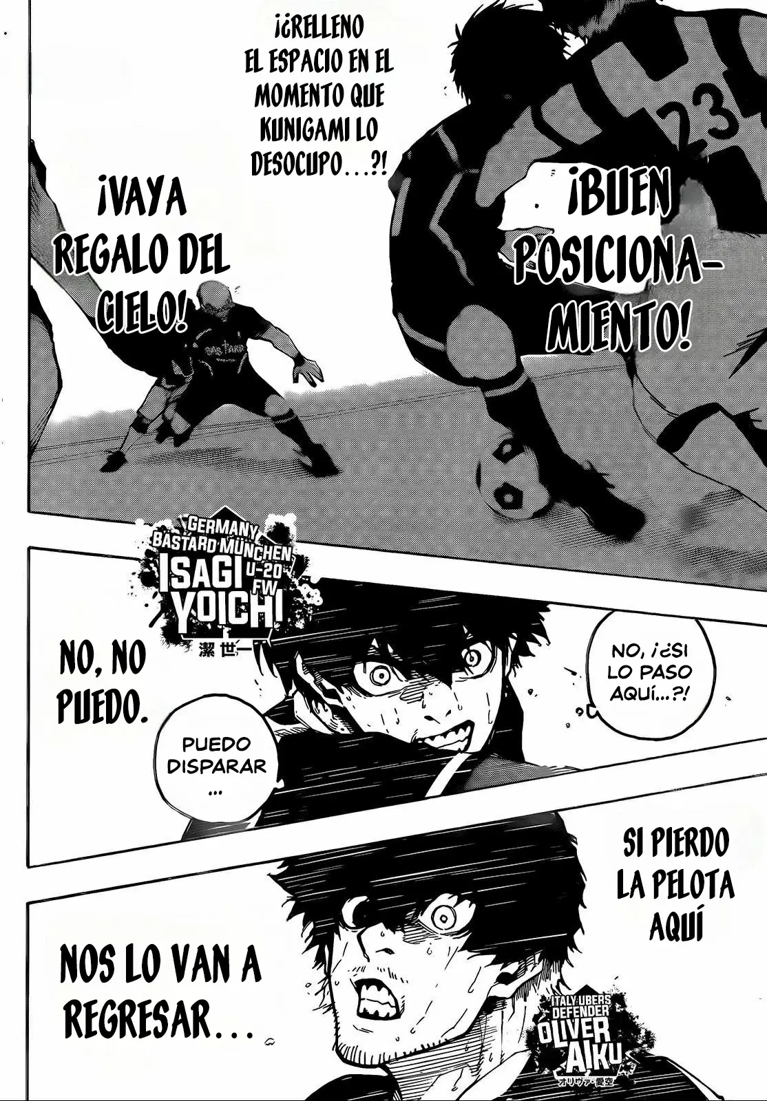 Página 3 — Blue Lock Capítulo 220
