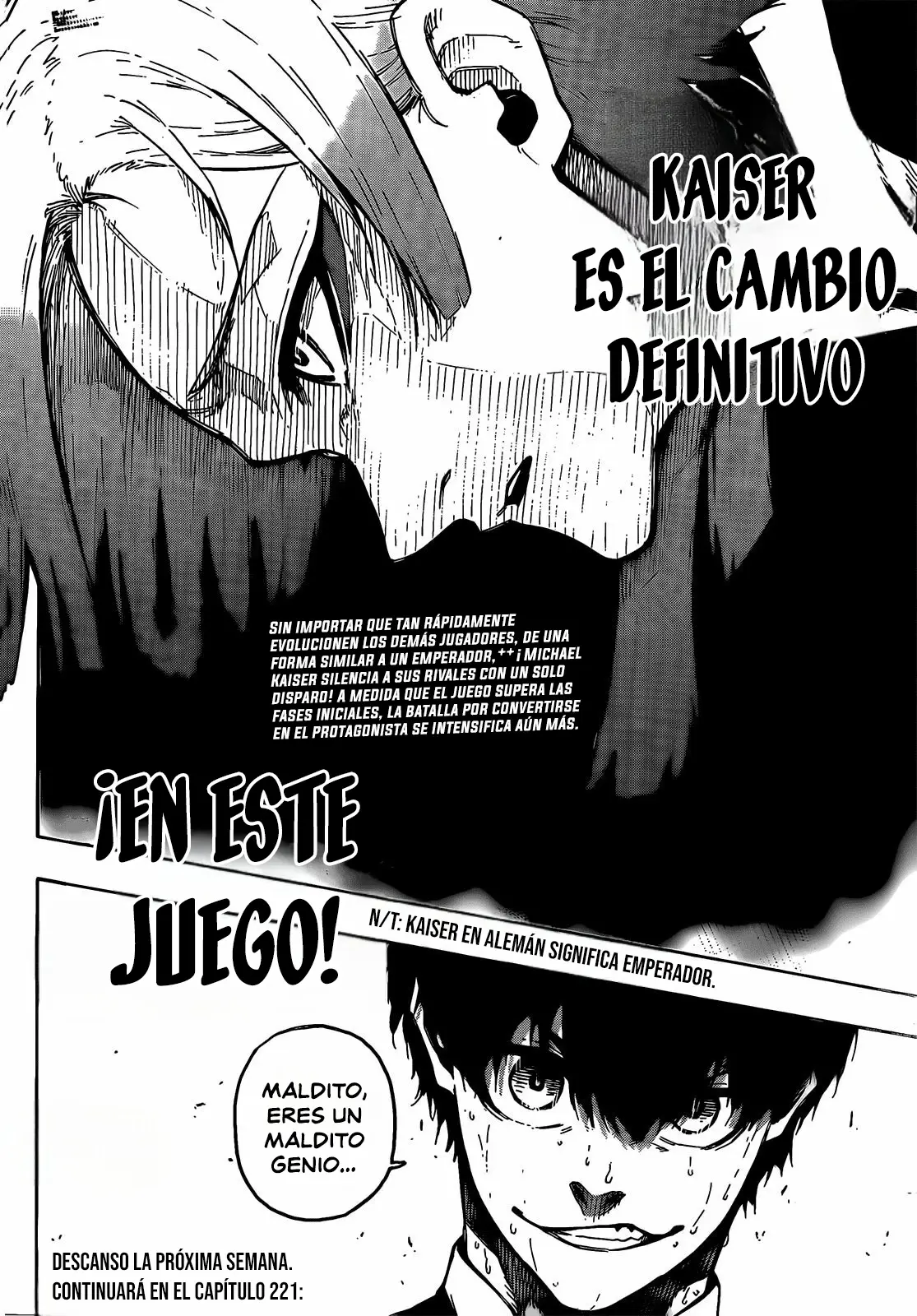 Página 16 — Blue Lock Capítulo 220