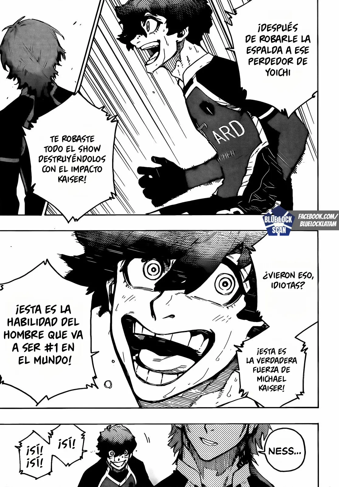 Página 5 — Blue Lock Capítulo 221