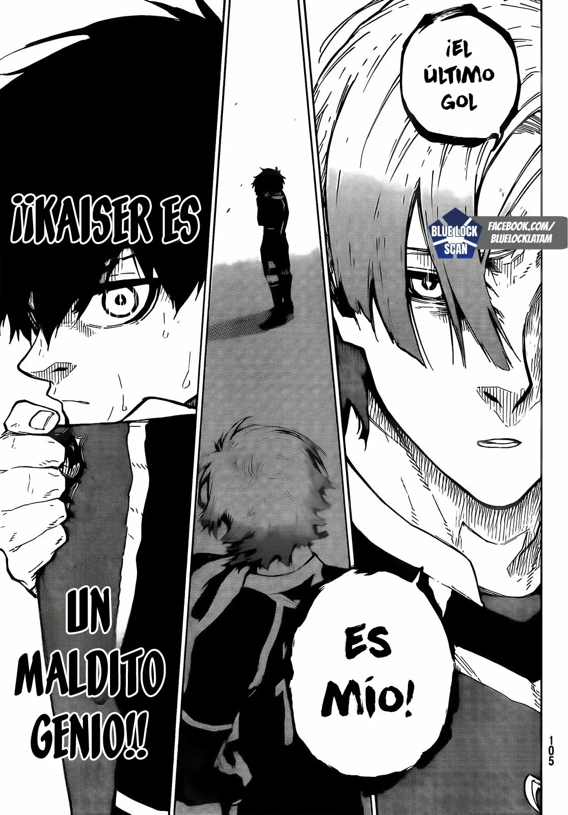 Página 8 — Blue Lock Capítulo 221