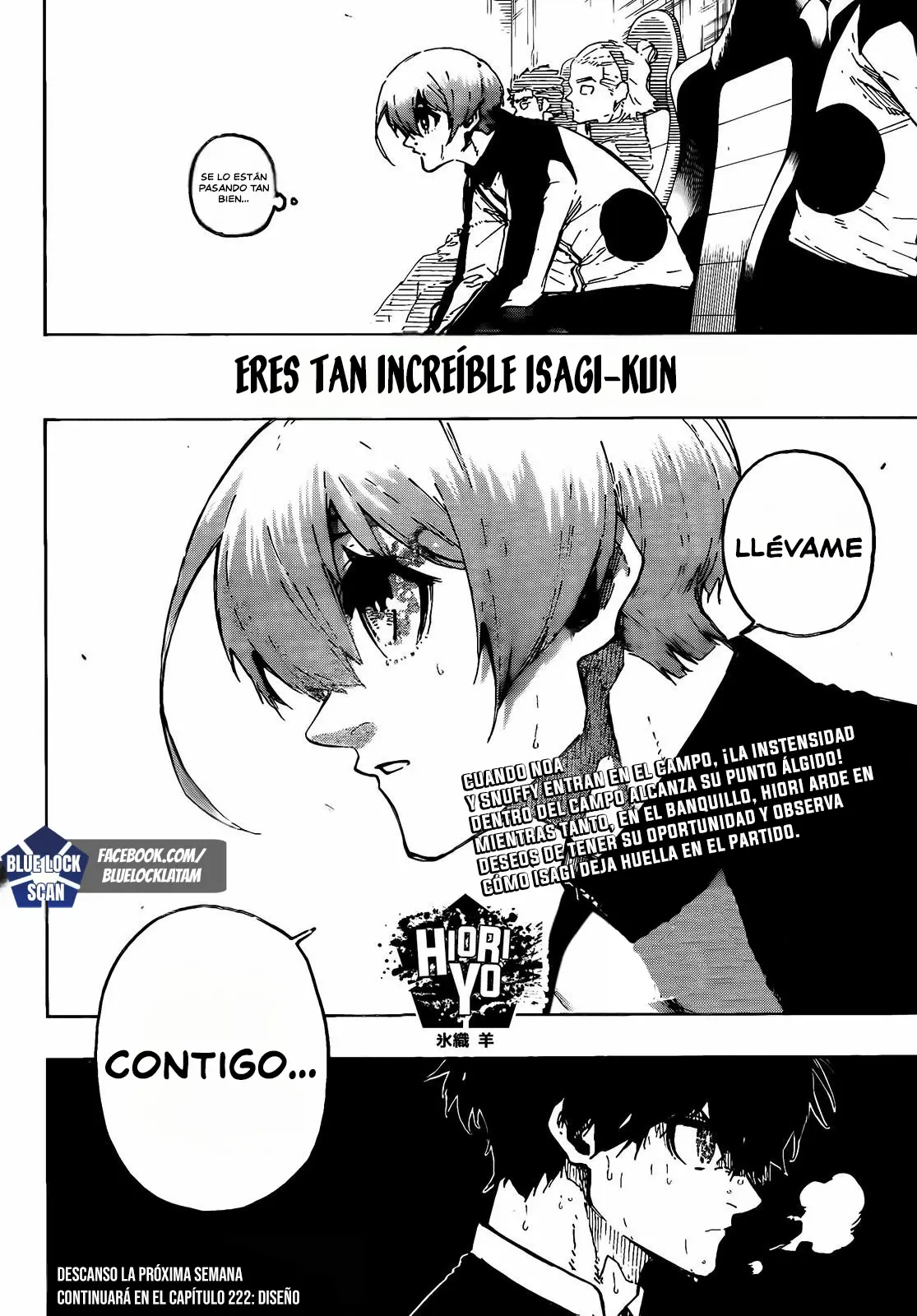 Página 18 — Blue Lock Capítulo 221