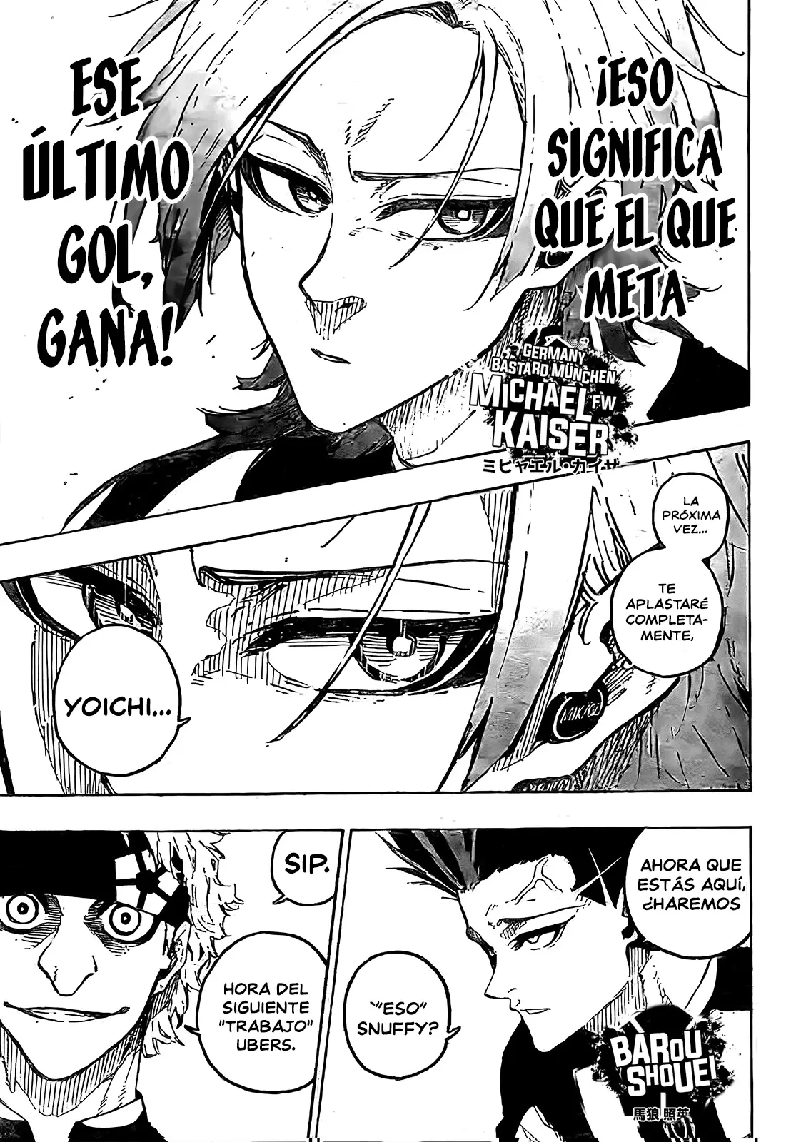 Página 4 — Blue Lock Capítulo 222