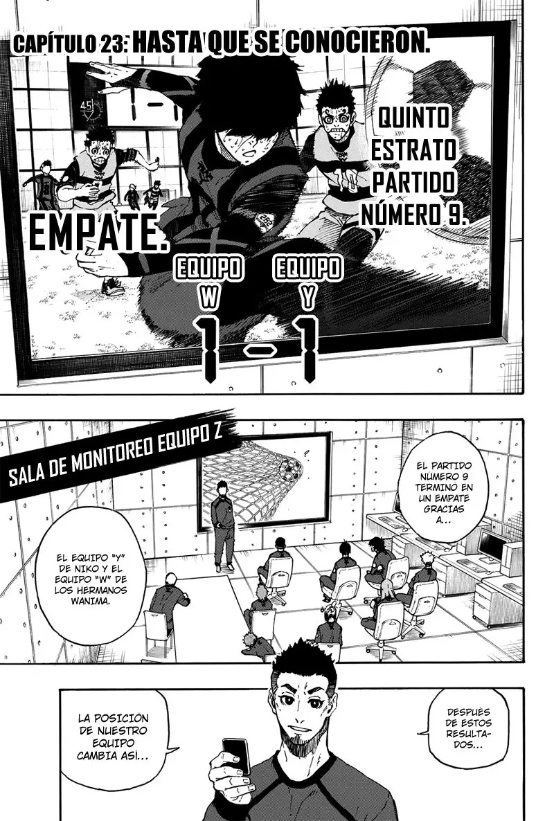 Página 7 — Blue Lock Capítulo 23