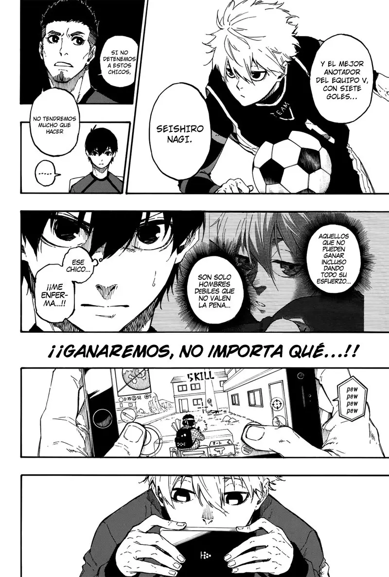 Página 12 — Blue Lock Capítulo 23