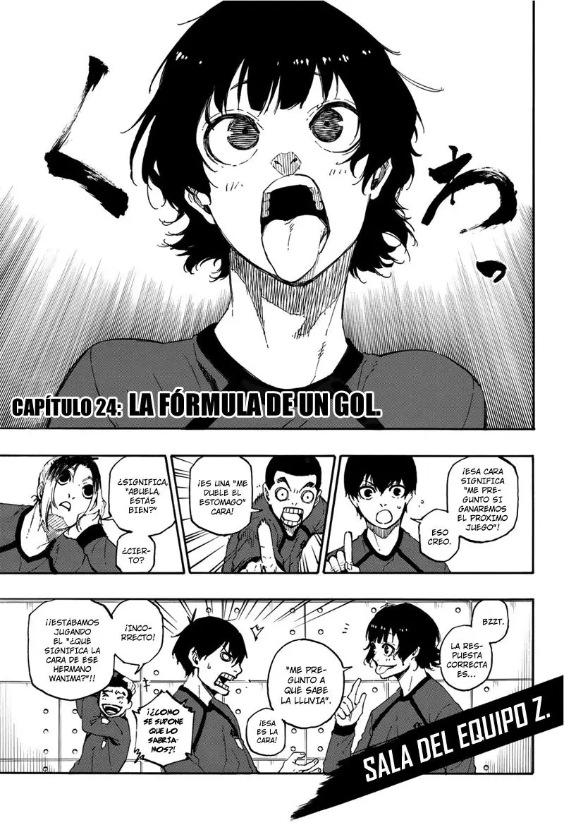 Página 2 — Blue Lock Capítulo 24
