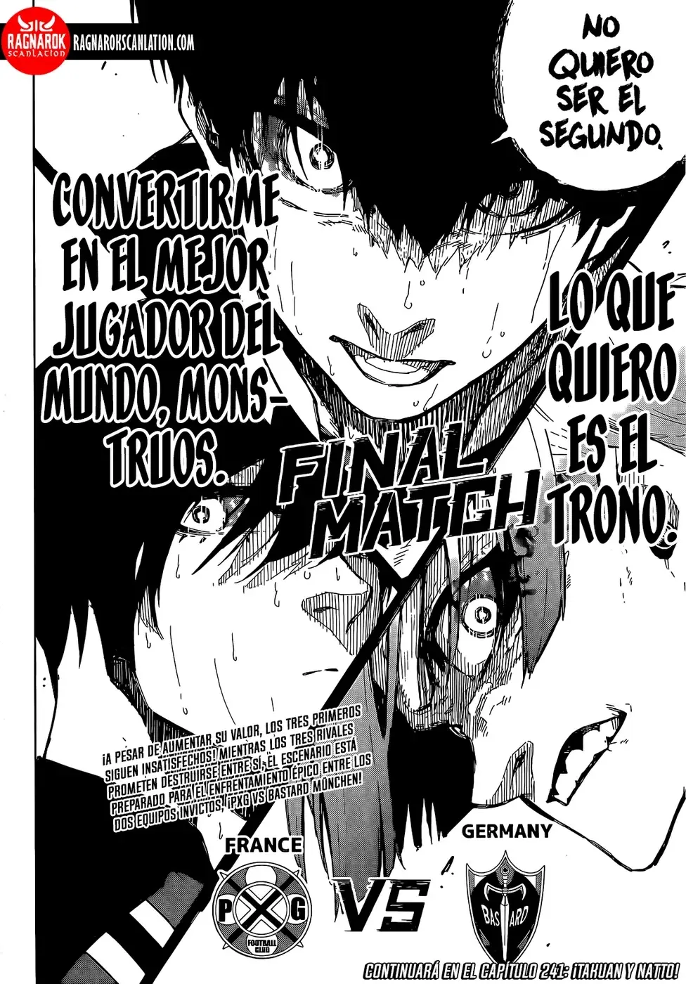 Página 20 — Blue Lock Capítulo 240