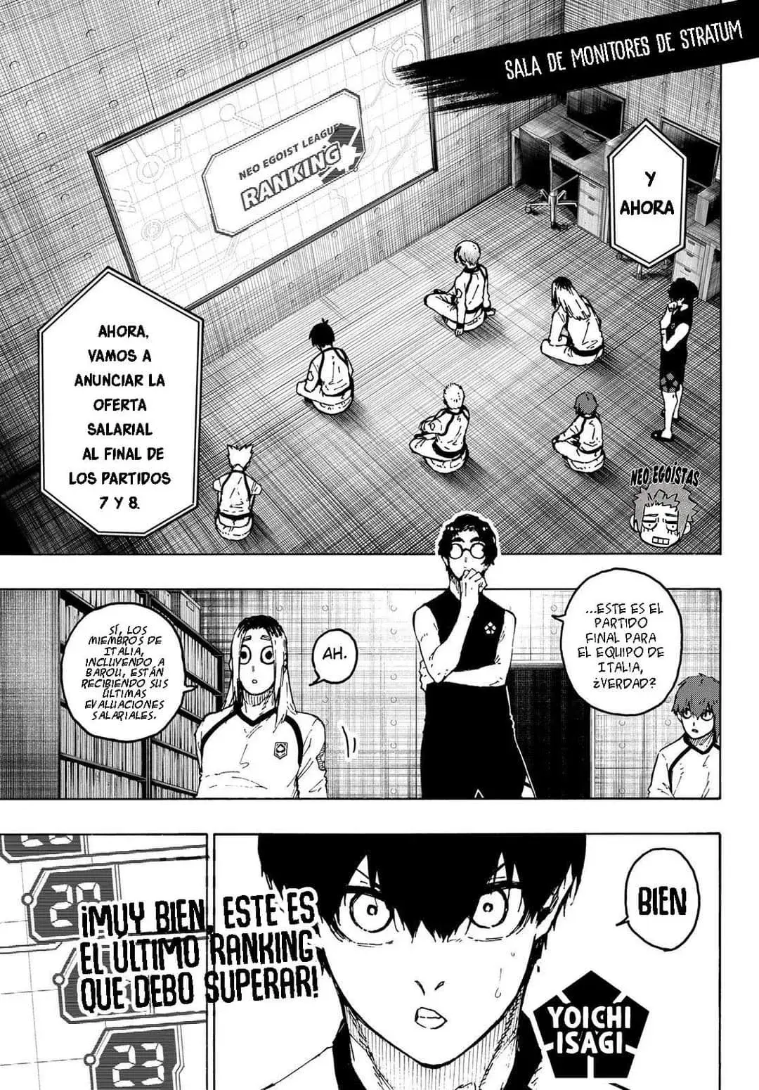 Página 3 — Blue Lock Capítulo 246