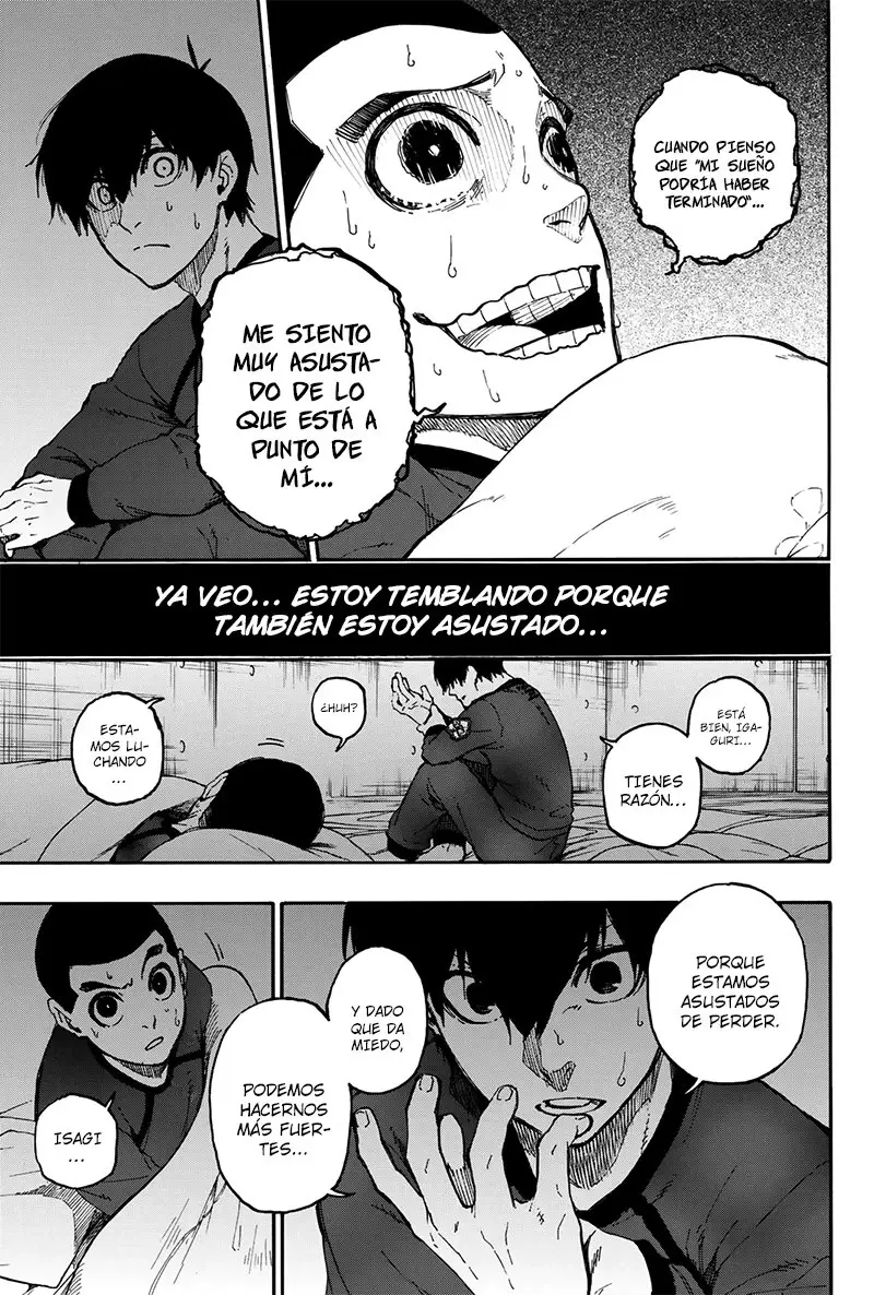 Página 17 — Blue Lock Capítulo 25