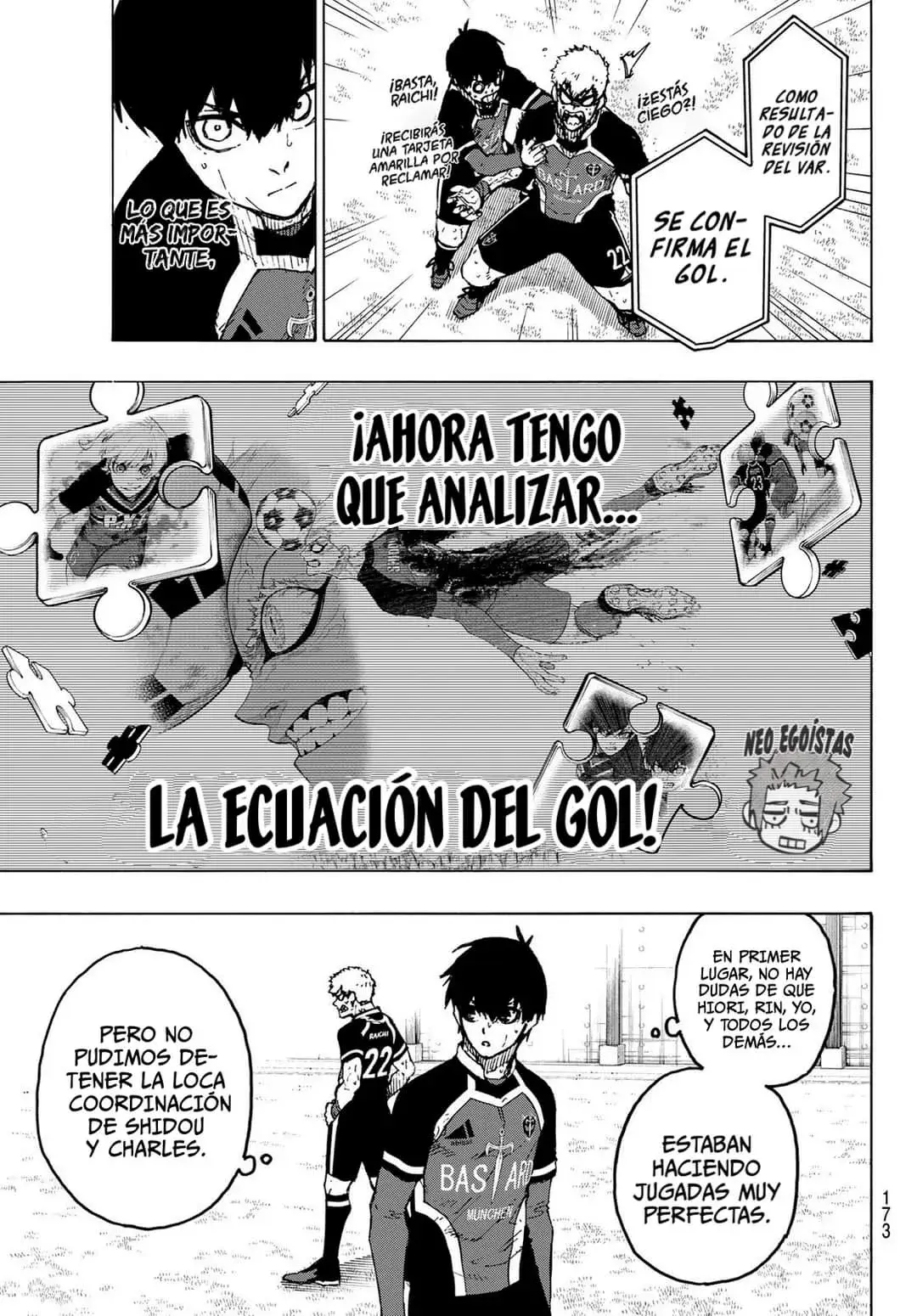 Página 8 — Blue Lock Capítulo 253