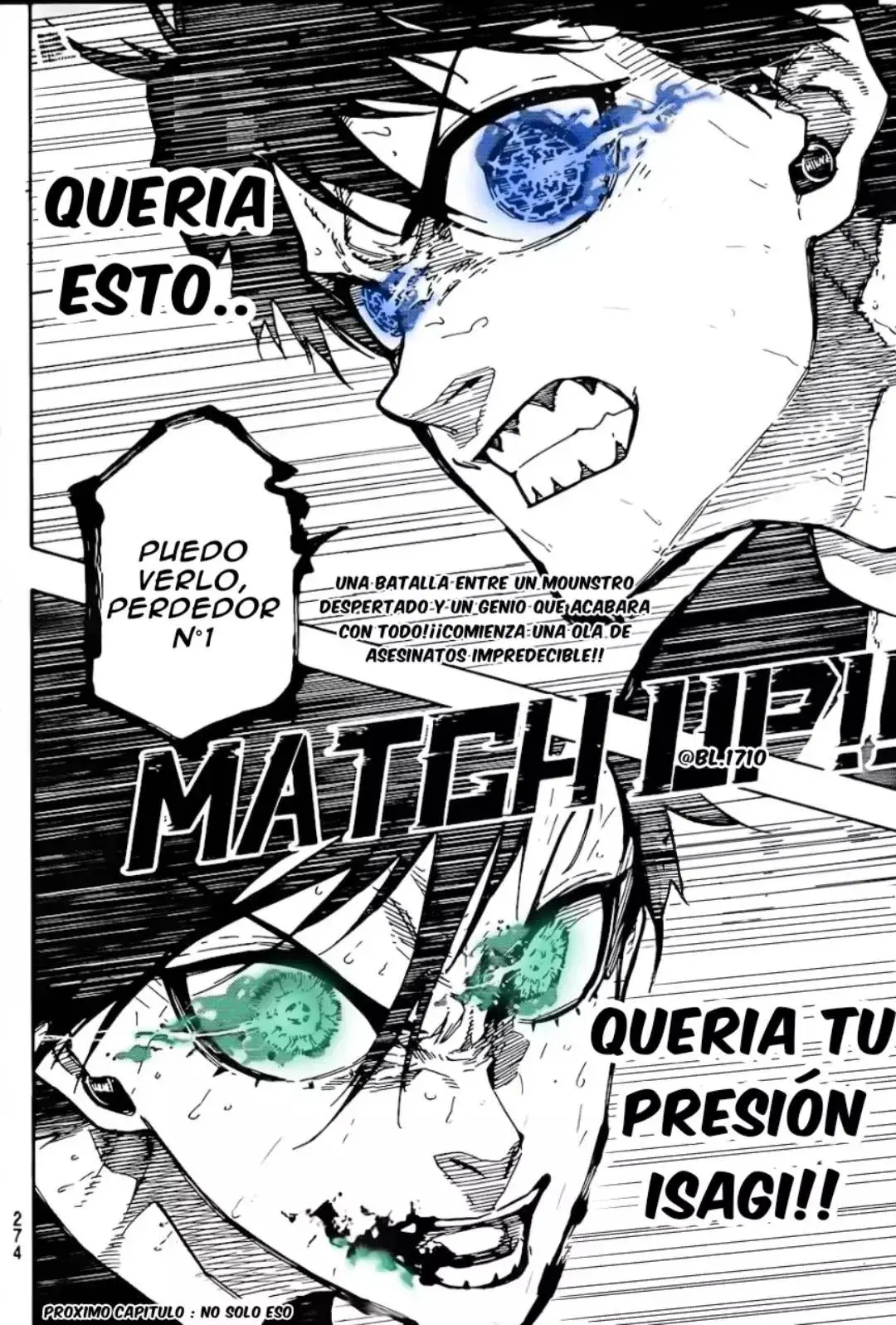 Página 20 — Blue Lock Capítulo 268