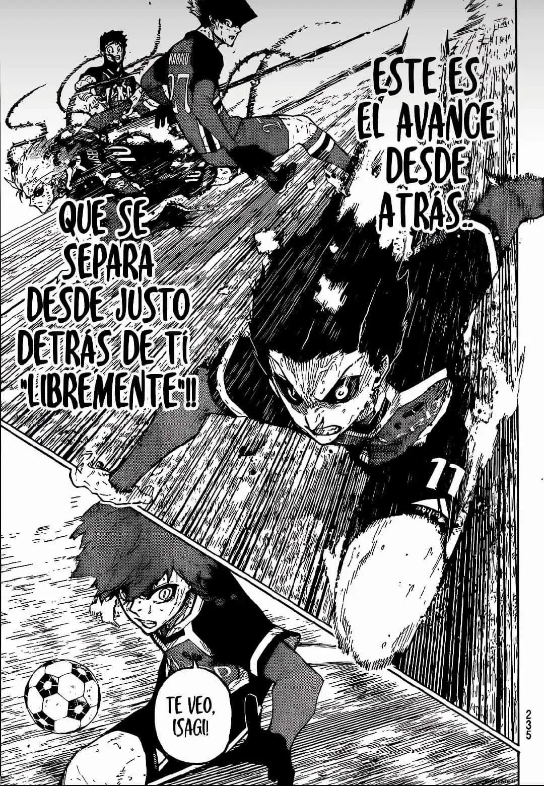 Página 17 — Blue Lock Capítulo 269