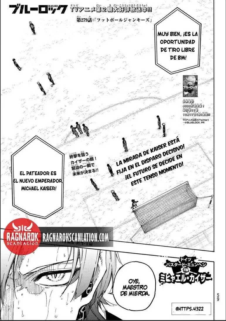 Página 1 — Blue Lock Capítulo 279