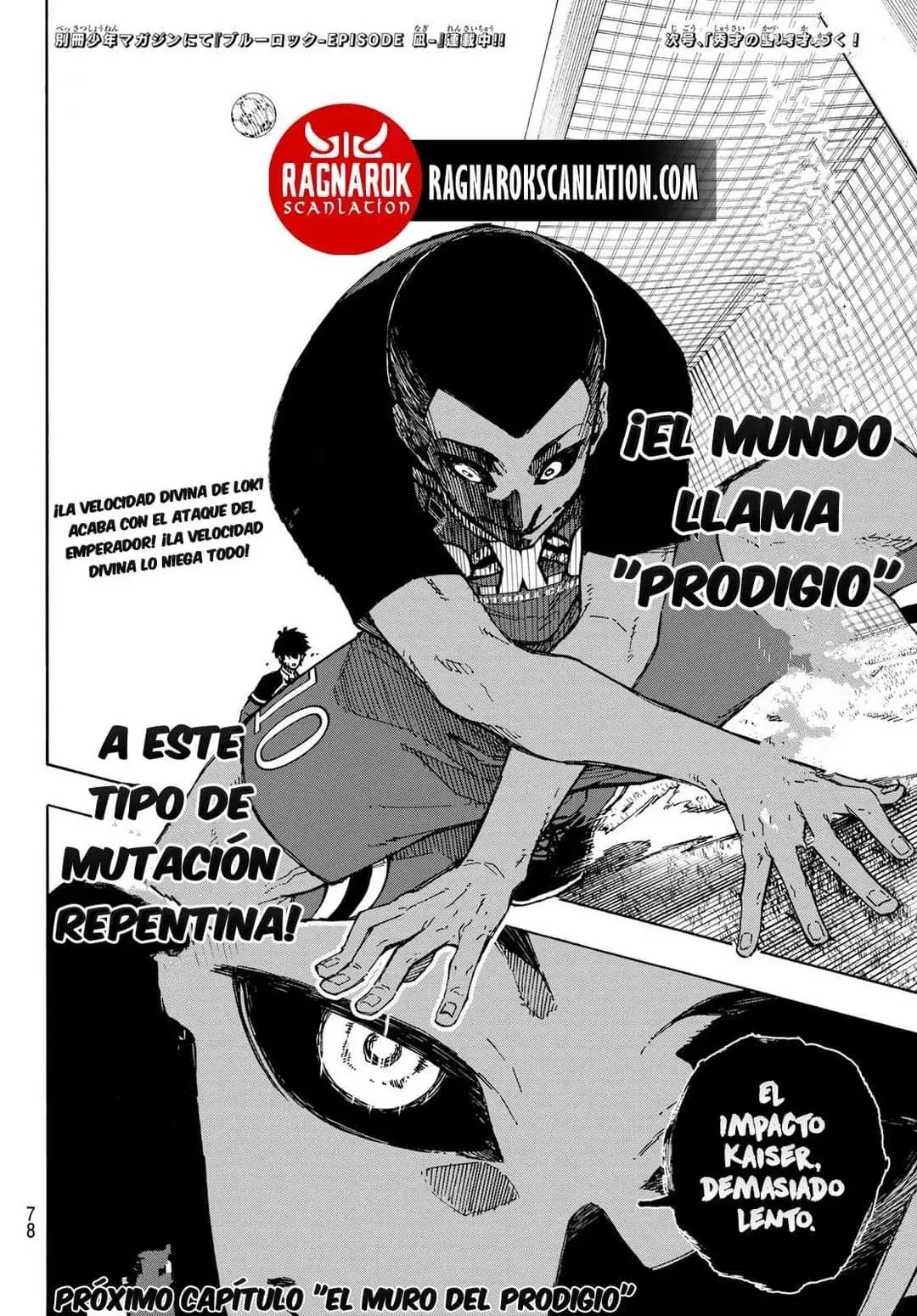 Página 18 — Blue Lock Capítulo 279