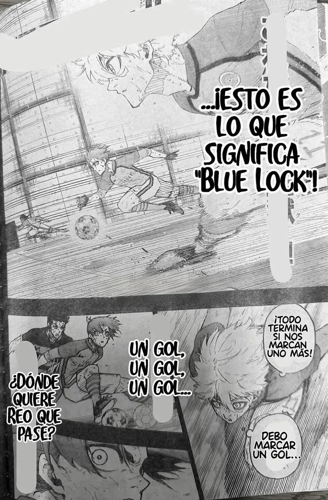 Página 8 — Blue Lock Capítulo 298