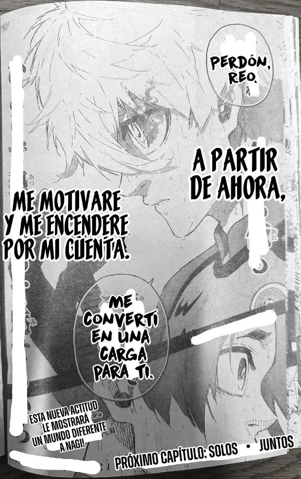 Página 19 — Blue Lock Capítulo 298
