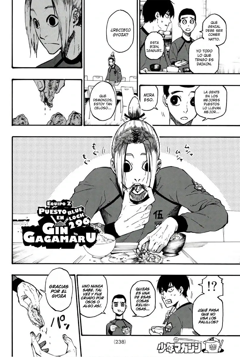 Página 7 — Blue Lock Capítulo 3