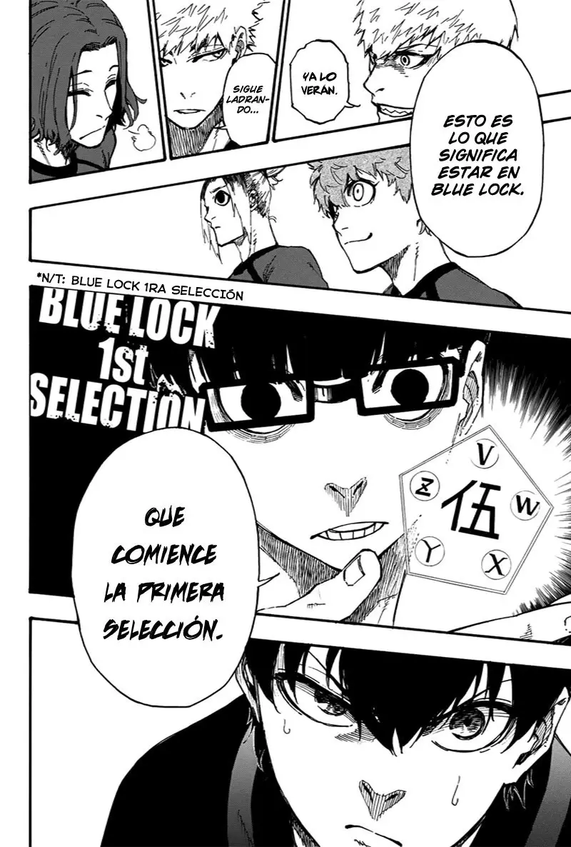 Página 25 — Blue Lock Capítulo 3