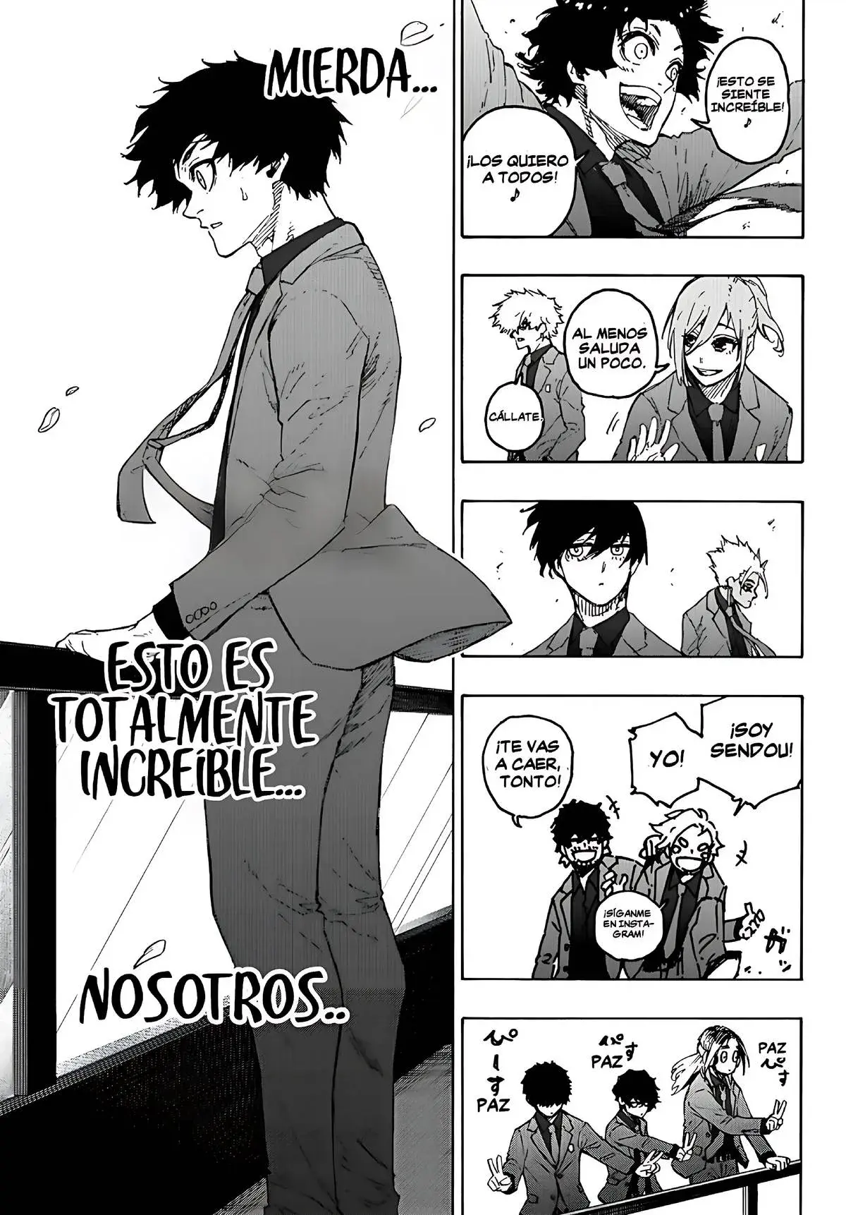 Página 14 — Blue Lock Capítulo 302