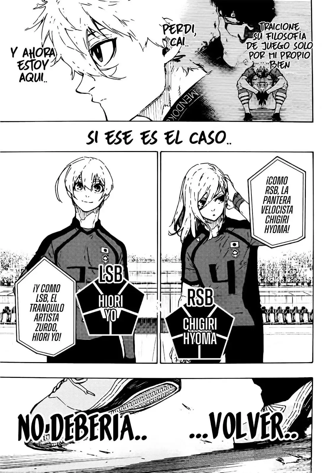 Página 6 — Blue Lock Capítulo 312