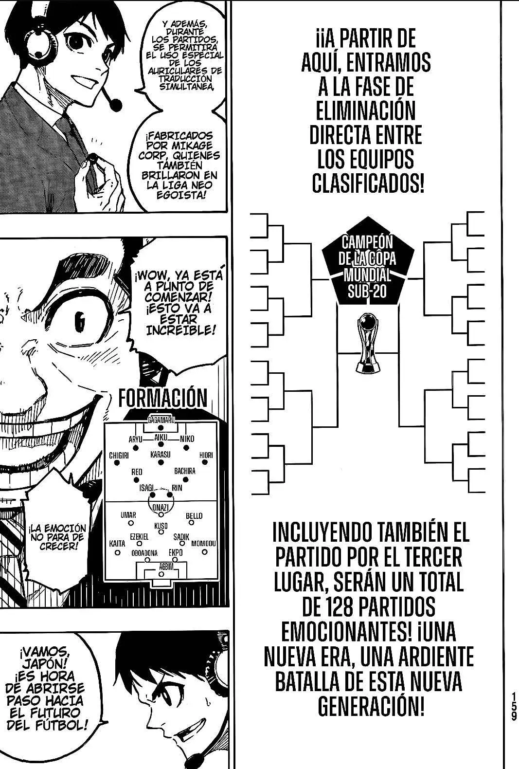 Página 3 — Blue Lock Capítulo 313