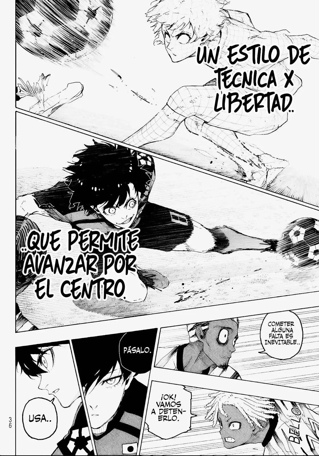 Página 4 — Blue Lock Capítulo 316