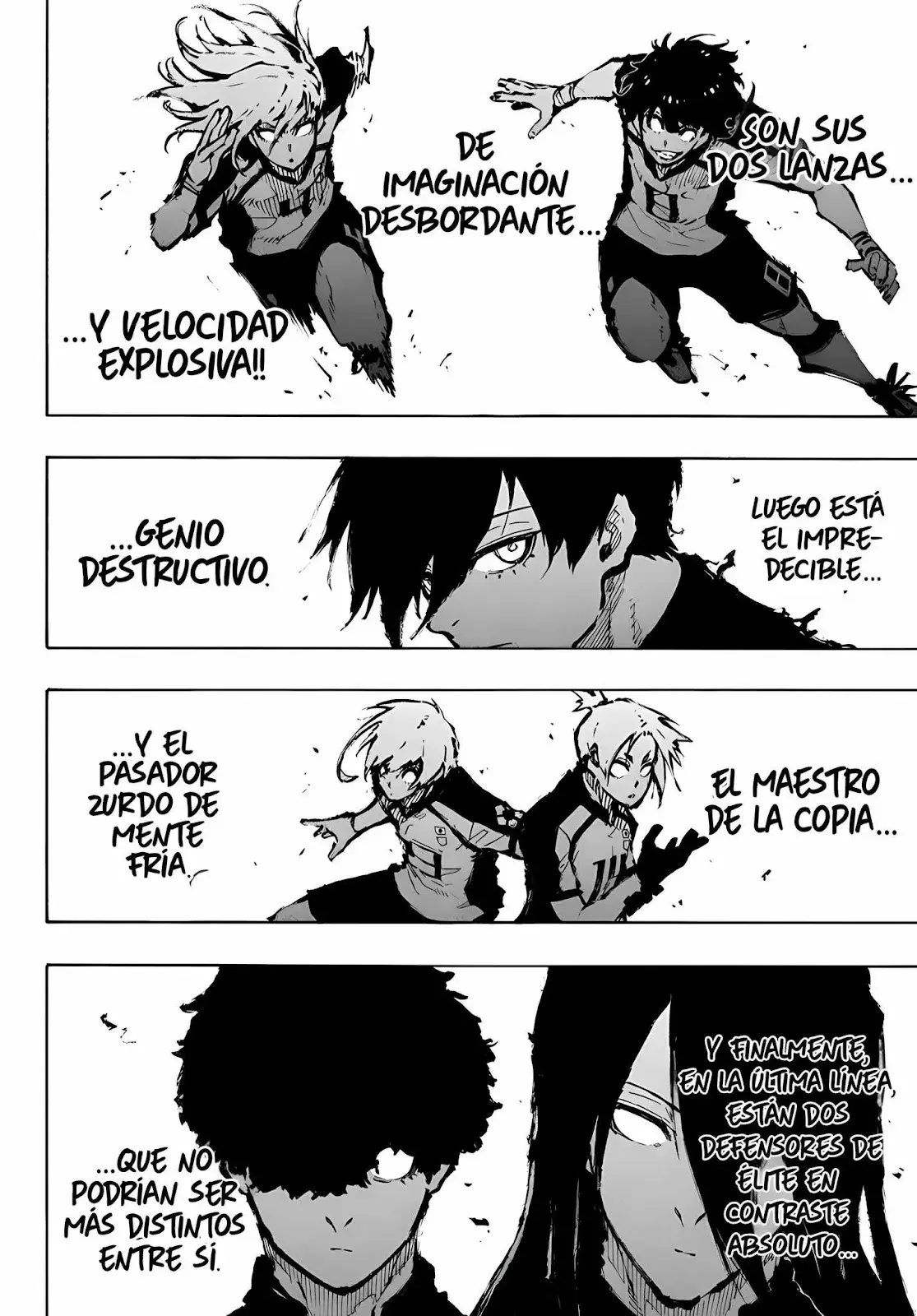 Página 4 — Blue Lock Capítulo 317
