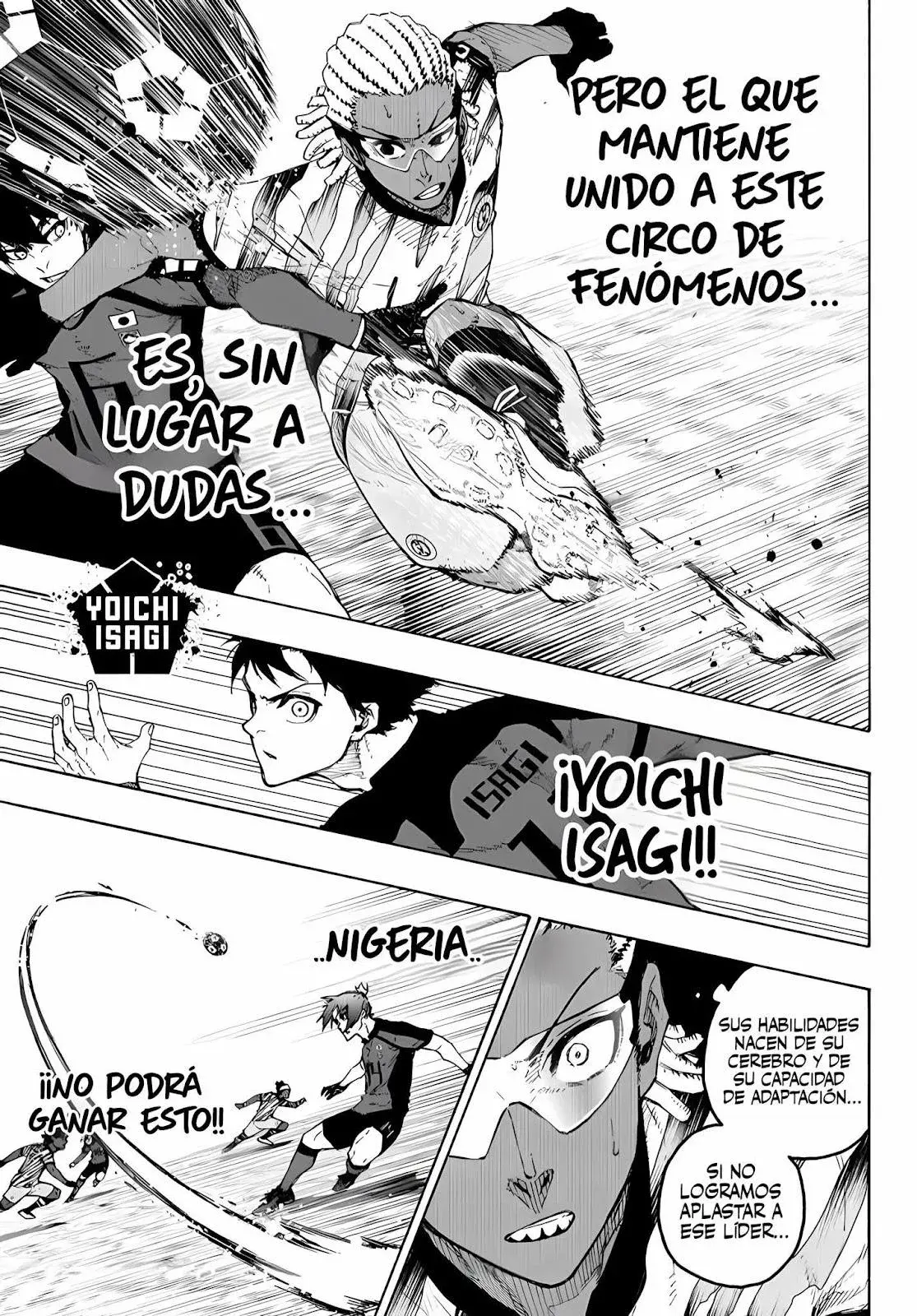 Página 5 — Blue Lock Capítulo 317