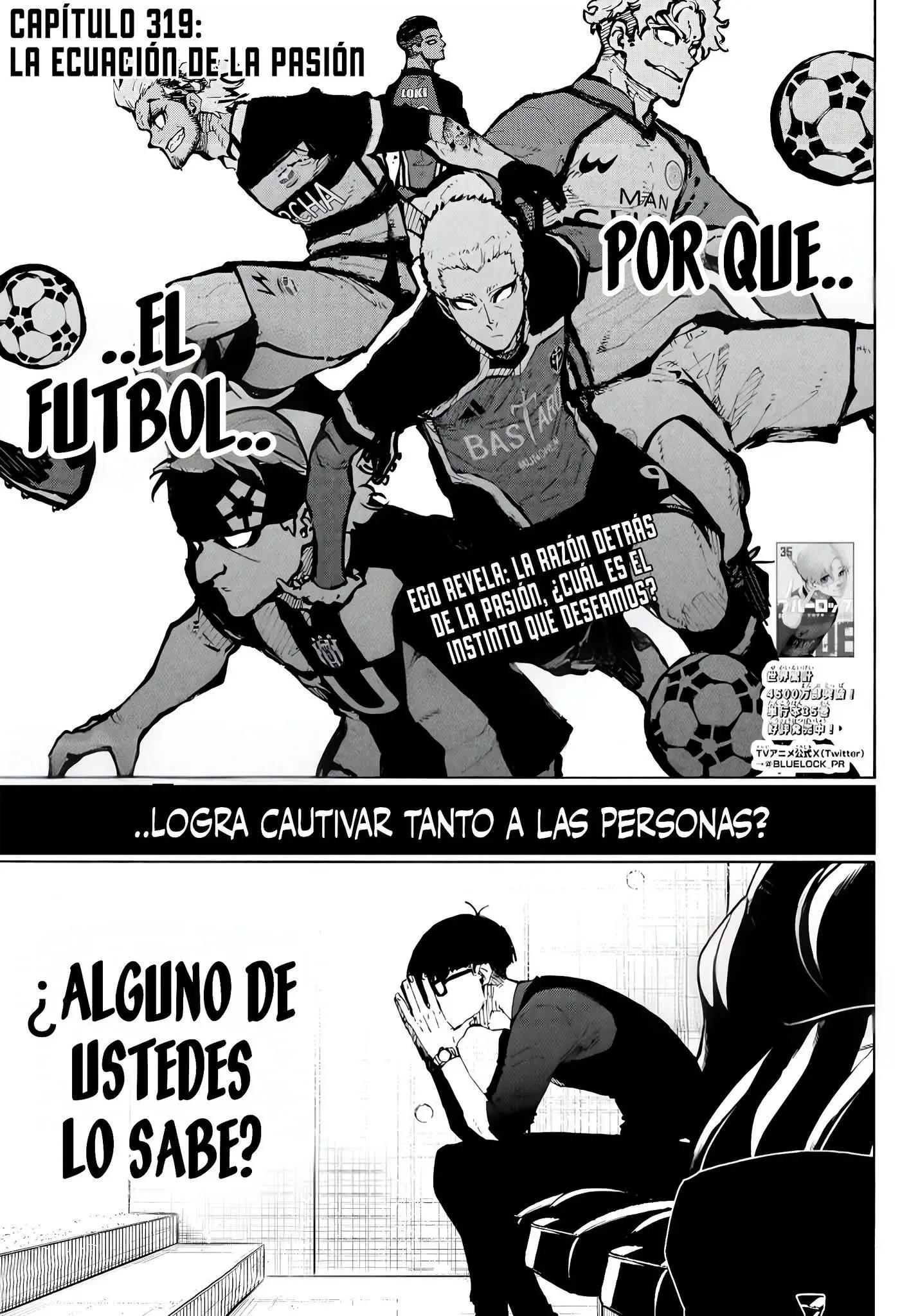 Página 1 — Blue Lock Capítulo 319