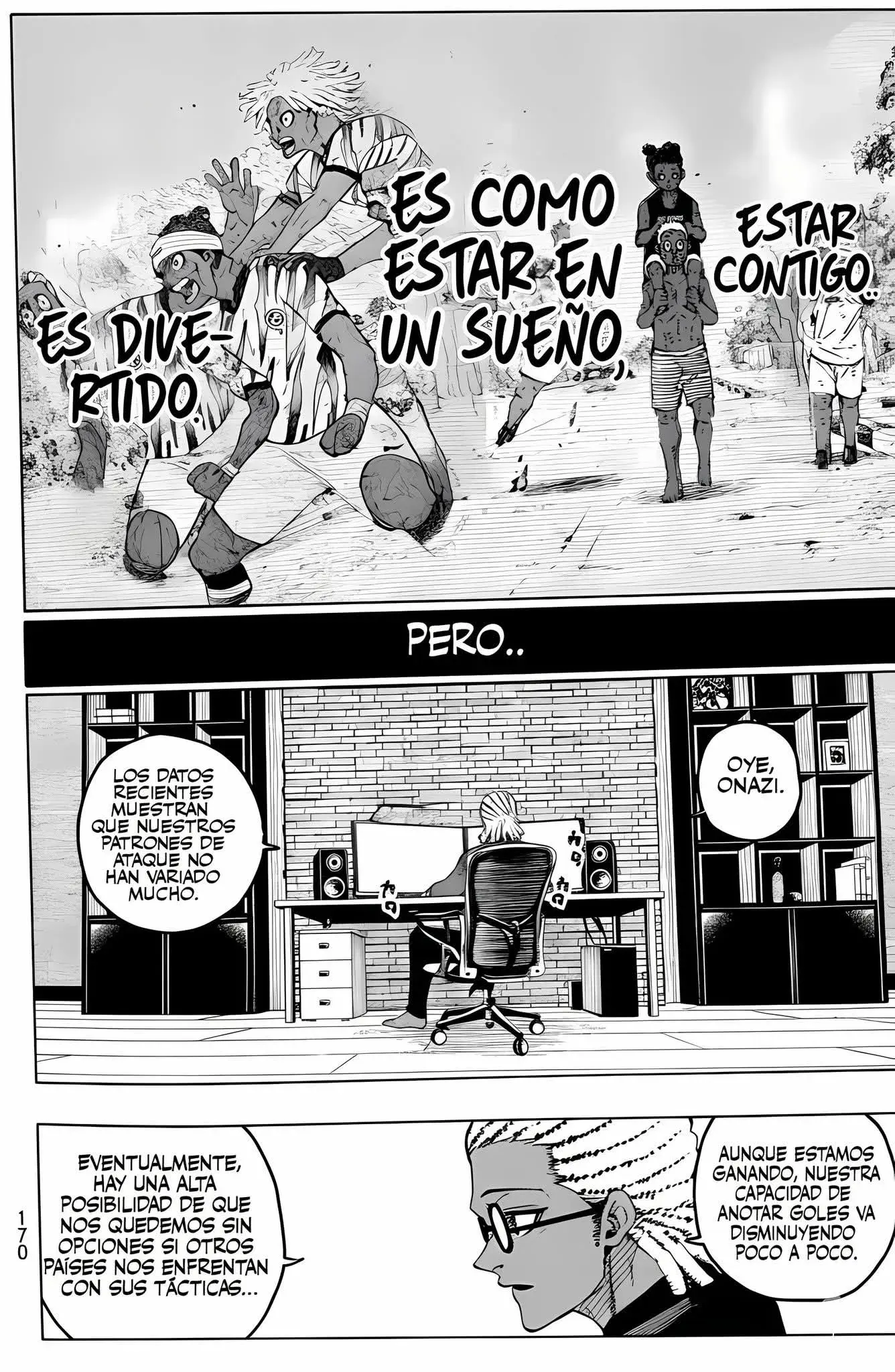 Página 10 — Blue Lock Capítulo 323